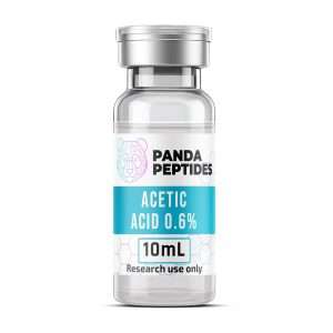 Acetic Acid 0.6% - sterile solution vial by Panda Peptides