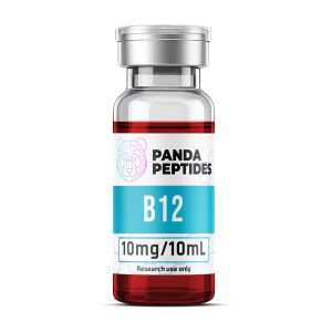 B12 (Cyanocobalamin) - sterile solution vial by Panda Peptides