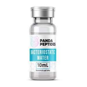 Bacteriostatic Water (BAC Water) - sterile solution vial by Panda Peptides