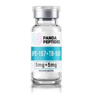 BPC-157 + TB-500 - lyophilized powder research peptide vial by Panda Peptides