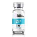 DSIP - lyophilized powder research peptide vial by Panda Peptides