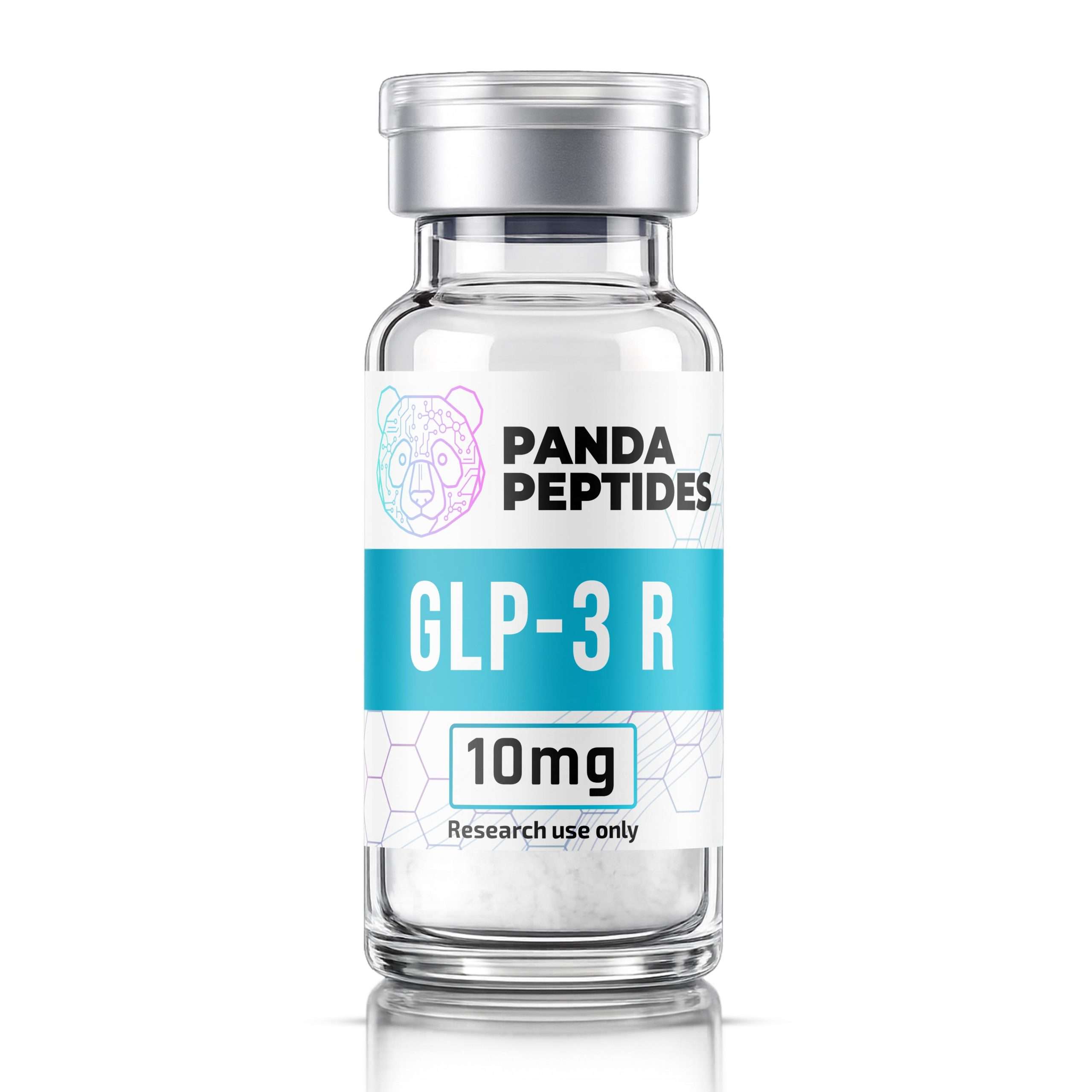 GLP-G3 - lyophilized powder research peptide vial by Panda Peptides
