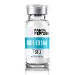 HGH 191AA 15IU HGH 191AA - lyophilized powder research peptide vial by Panda Peptides