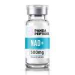 NAD+ - lyophilized powder research peptide vial by Panda Peptides