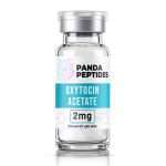Oxytocin Acetate - lyophilized powder research peptide vial by Panda Peptides