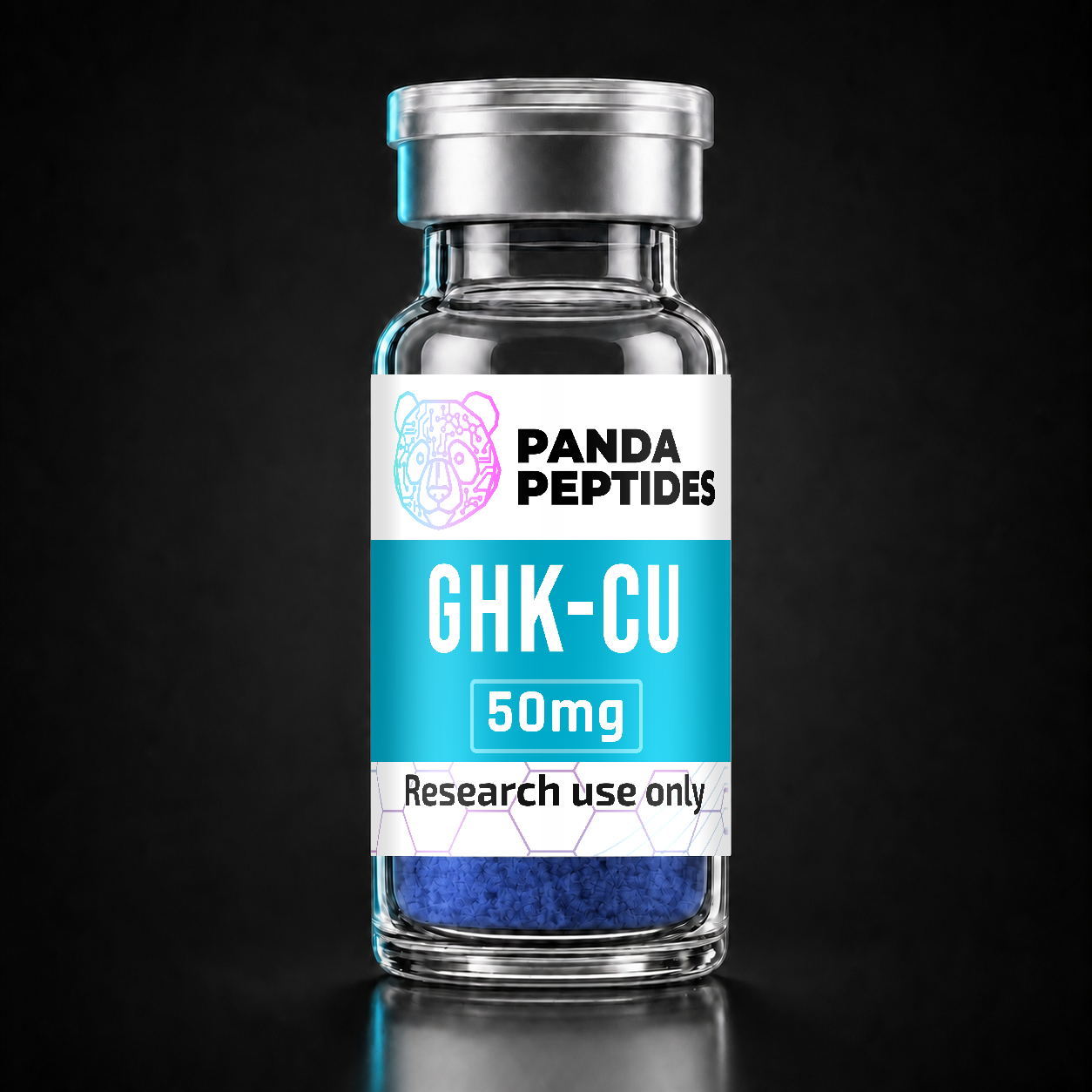 Panda Peptides GHK-Cu 50mg product vial