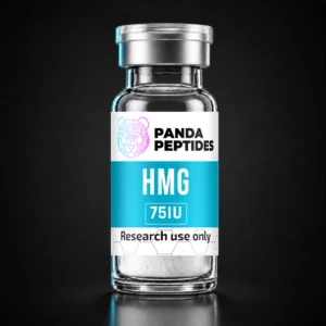 Panda Peptides HMG 75IU product vial