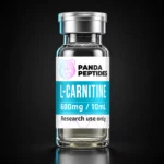 Panda Peptides L-Carnitine 600mg / 10mL product vial